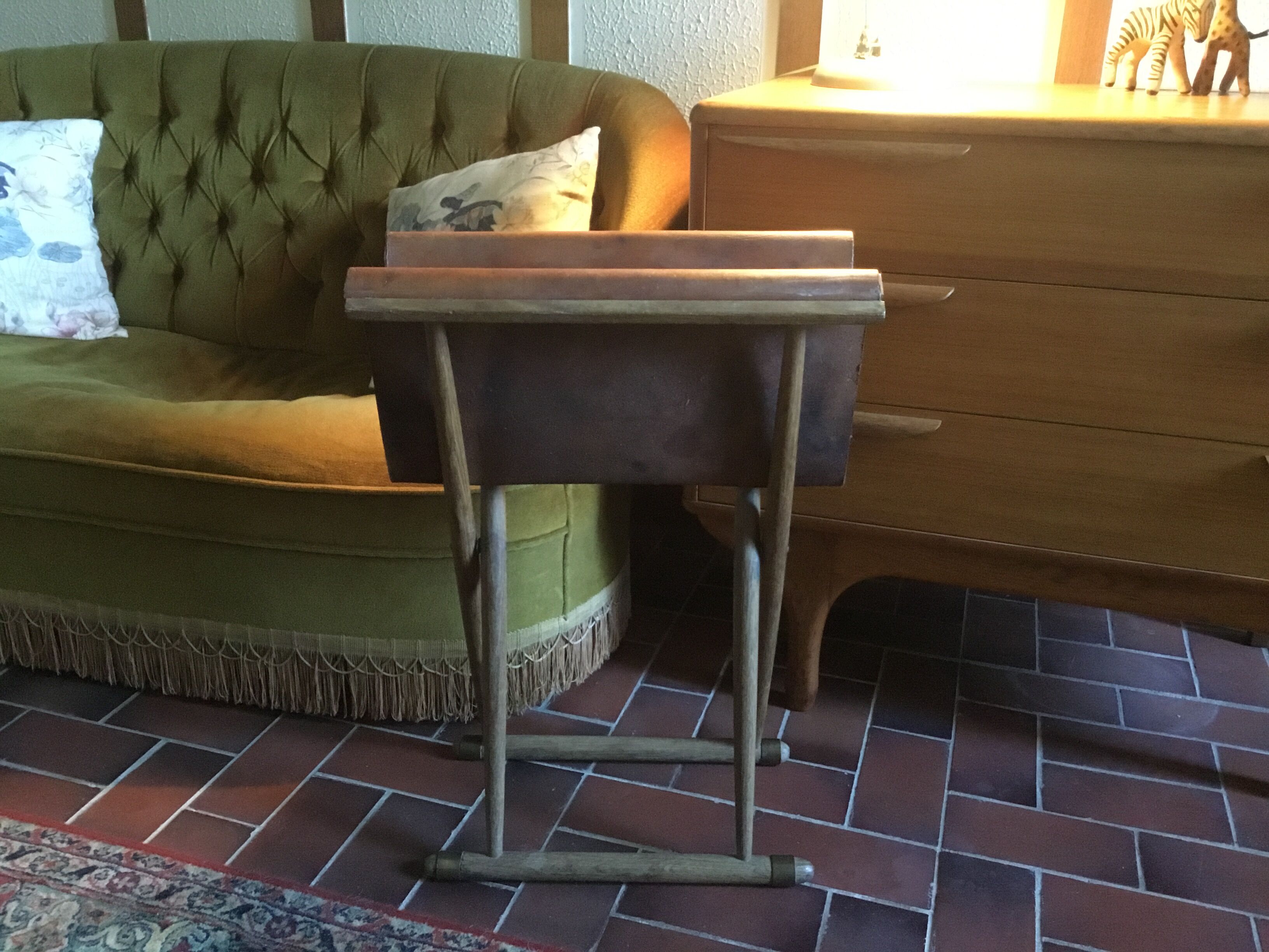 Old fishing stool