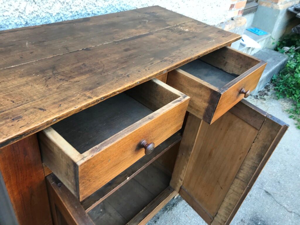 Former parisian buffet 2 doors 2 drawers 1 shelf