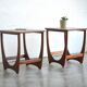 Paire de tables de nuit /d’appoint par G-Plan