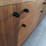 Vintage Scandinavian teak sideboard from the 60s