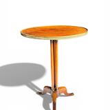 Side table / guéridon from the 19th century, tripod base "crowned dragon"