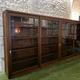 Large glass library
