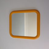 Plastic space age mirror, belgium 1960