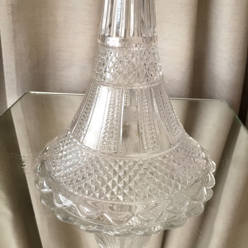 Vase soliflore in glass and regule