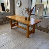 Mountain furniture table in pine 2m