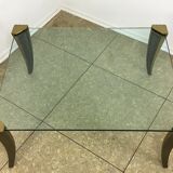Bronze coffee table by Peter Ghyczy 60/70