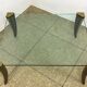 Bronze coffee table by Peter Ghyczy 60/70