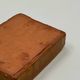 Vide-poche vintage en céramique émaillée ambrée