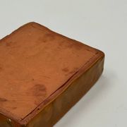 Vide-poche vintage en céramique émaillée ambrée
