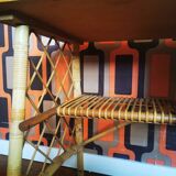 Louis Sognot rattan desk