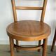 Lot de 4 chaises bistrot Baumann – modèle “Le Marais” – bois clair