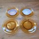 4 Vereco dessert plates