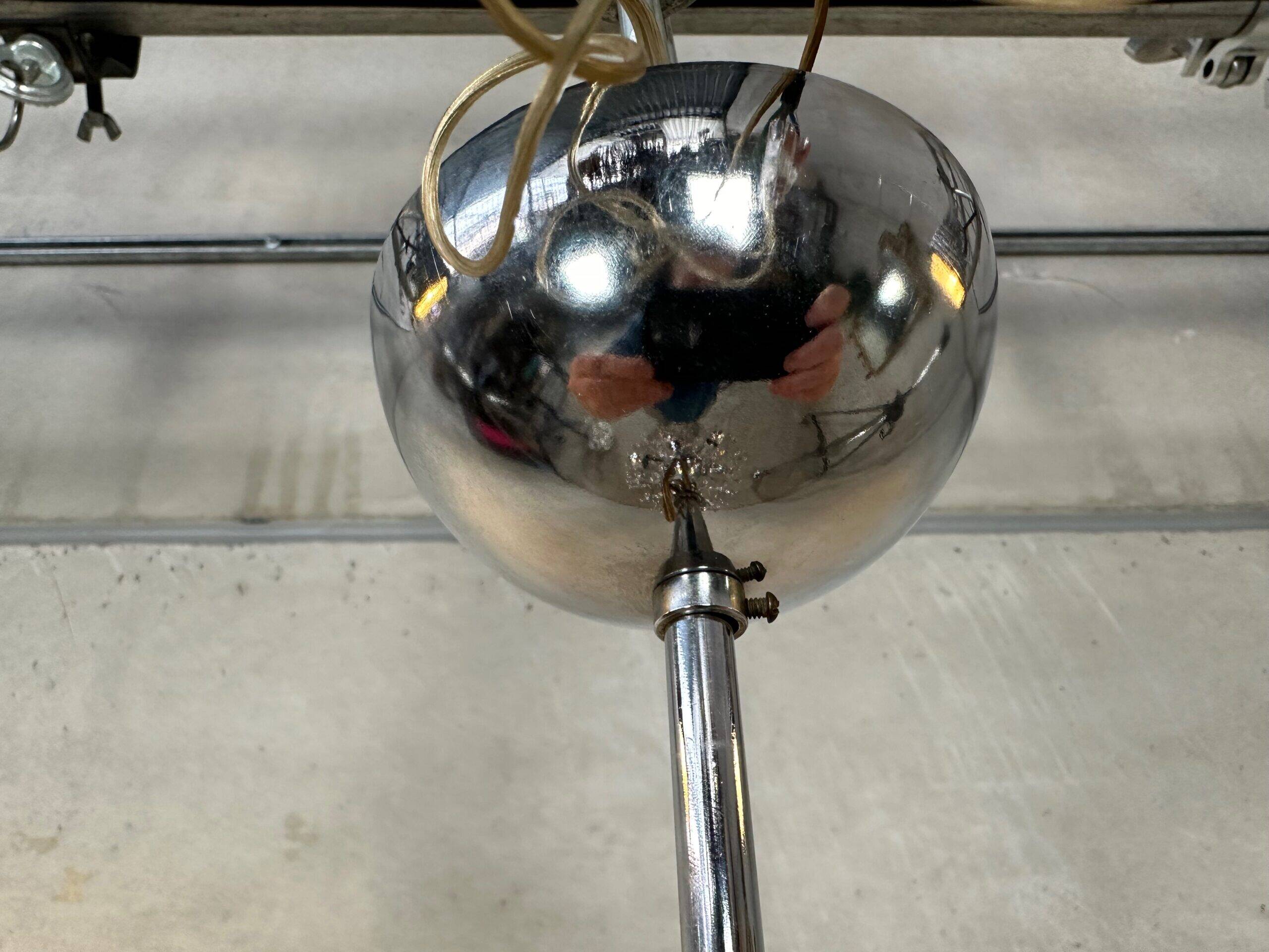 2x vintage Sputnik 'Dandelion' pendant lamp