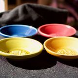 Air France : Old ashtrays / pocket drains / advertising cups in porcelain 1950's