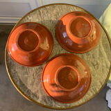 Assiettes creuses en terre cuite vernissée Maroc
