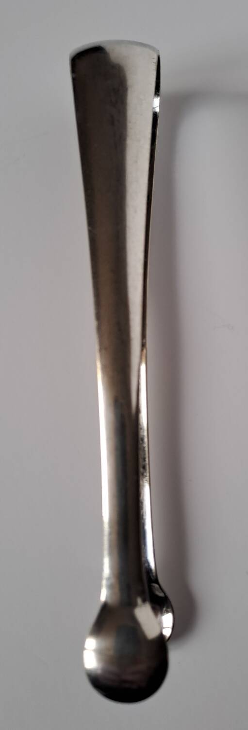 Silver-plated sugar tongs by Christofle