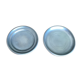 Bottle mats punched tin
