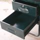 Desk with bauhaus style tubular steel chair