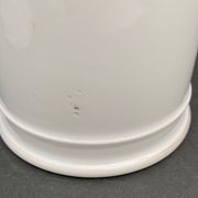 2 porcelain medicine jars nineteenth apothecary theriaca extr liquir