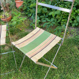 Jacques Hitier canvas chairs