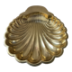 Empty pocket vintage Xxl shell gilded metal
