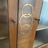 Art Deco glass cabinet