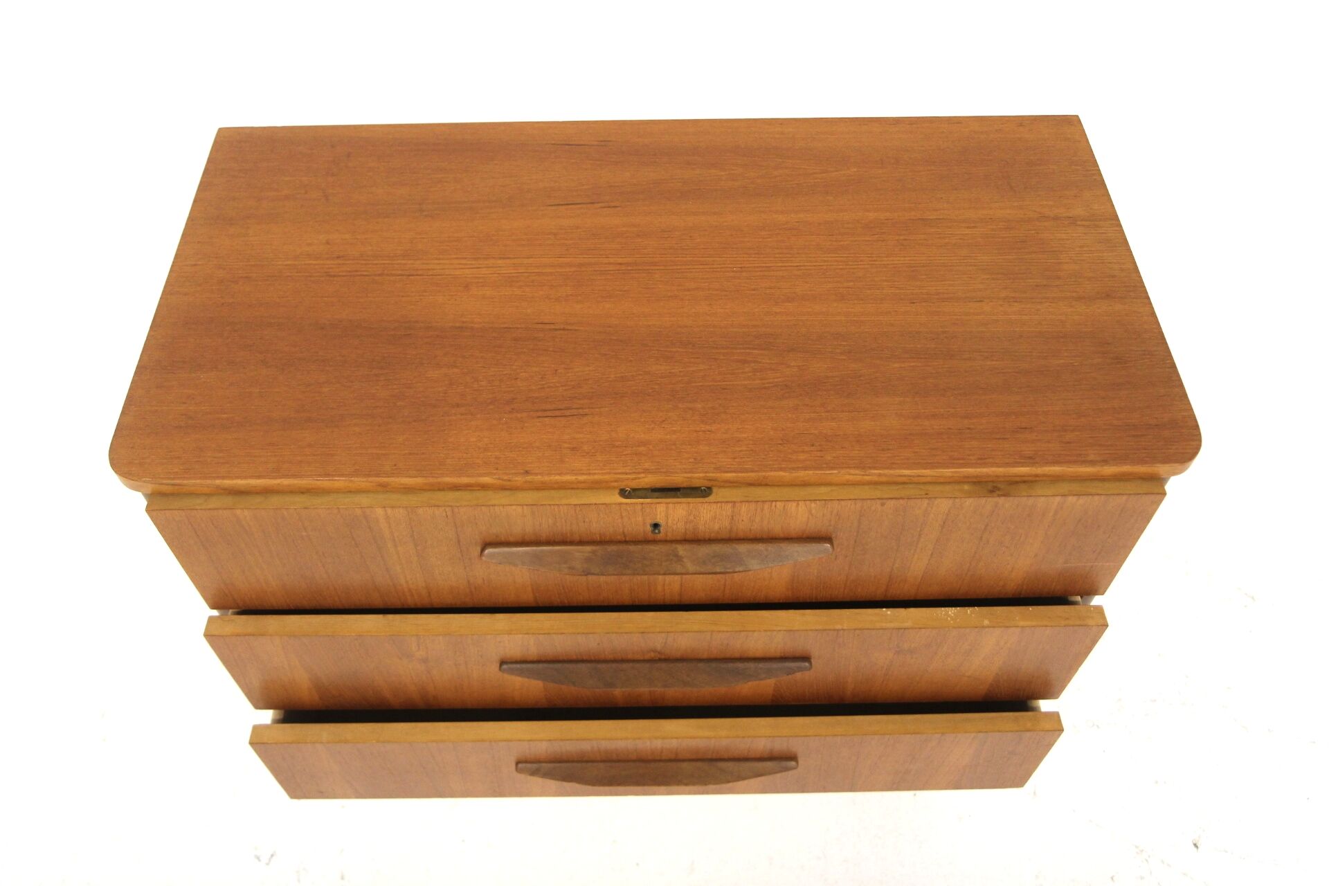 Scandinavian teak commode, Bröderna Gustavssons, Markaryd, Sweden, 1960