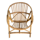 Vintage rattan children's armchair 1960s