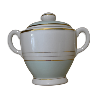 Lunéville sugar bowl, regency model