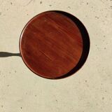 Mini harness or pedestal table in natural wood