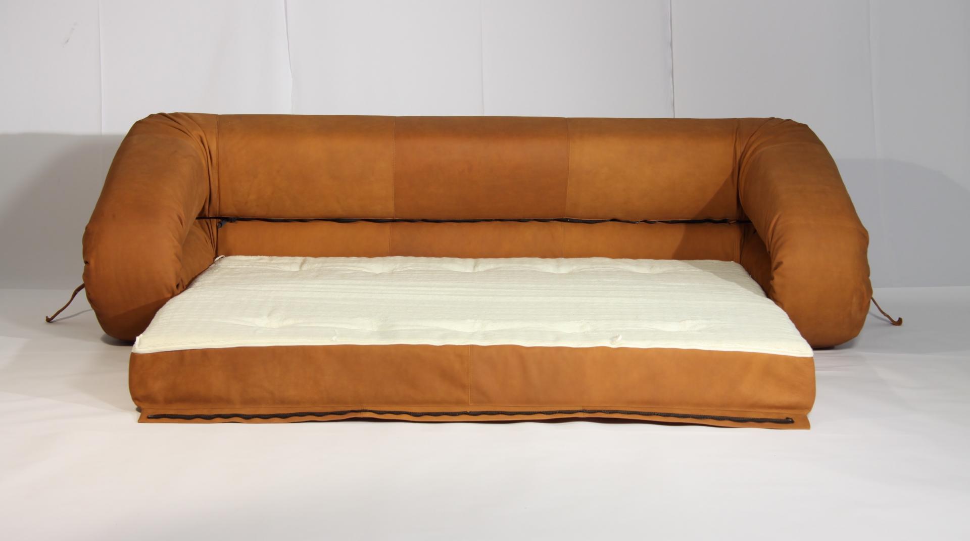 Sofa bed "Anfibio" by Alessandro Becchi for Giovannetti Collezioni 1971