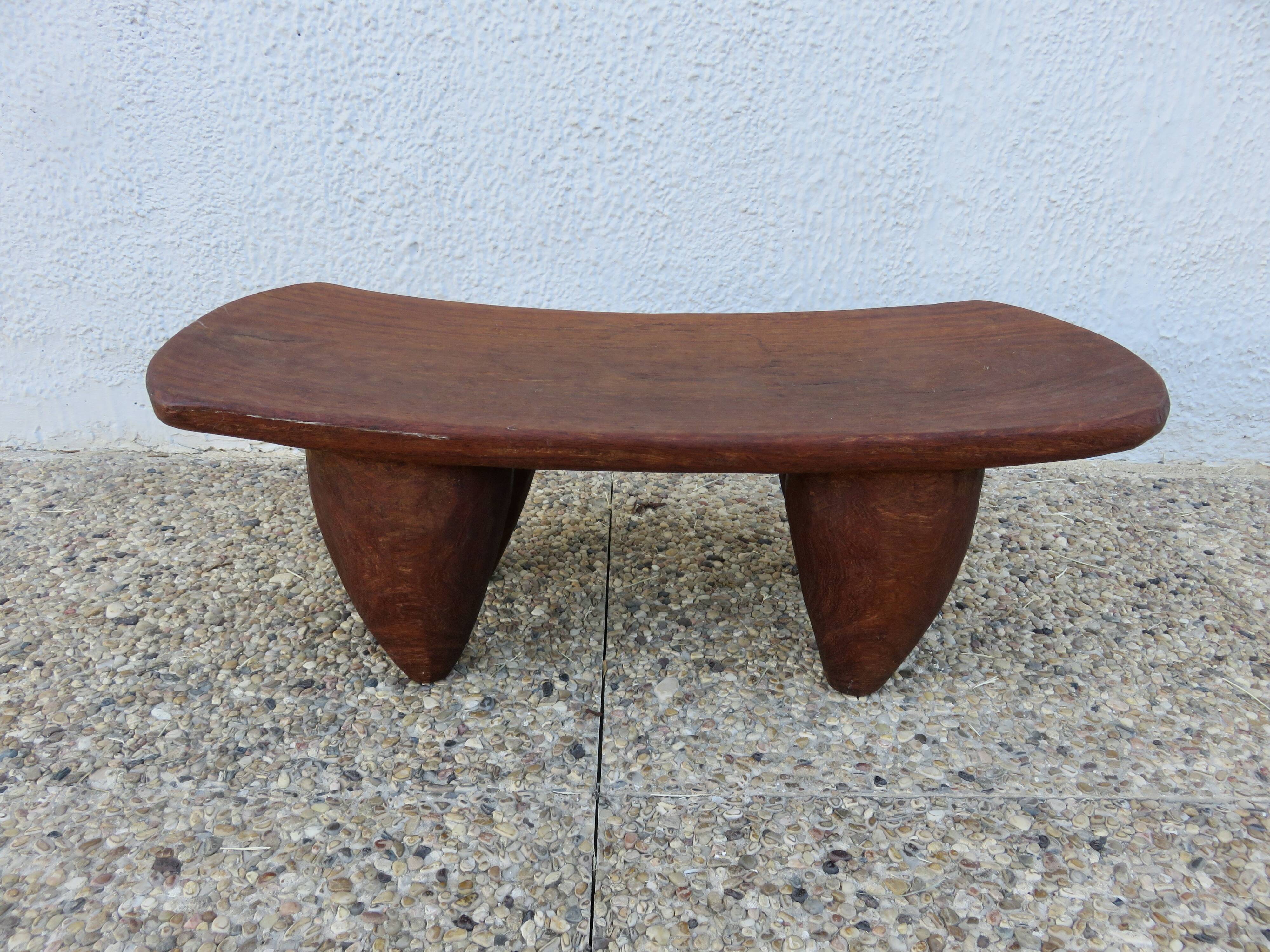 Grand tabouret Senoufo, Burkina Faso, années 60