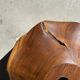 Average suspension flat wavy leaf in teak flower stripes D:40