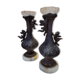 2 candle holders