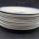 12 Canebière dinner plates