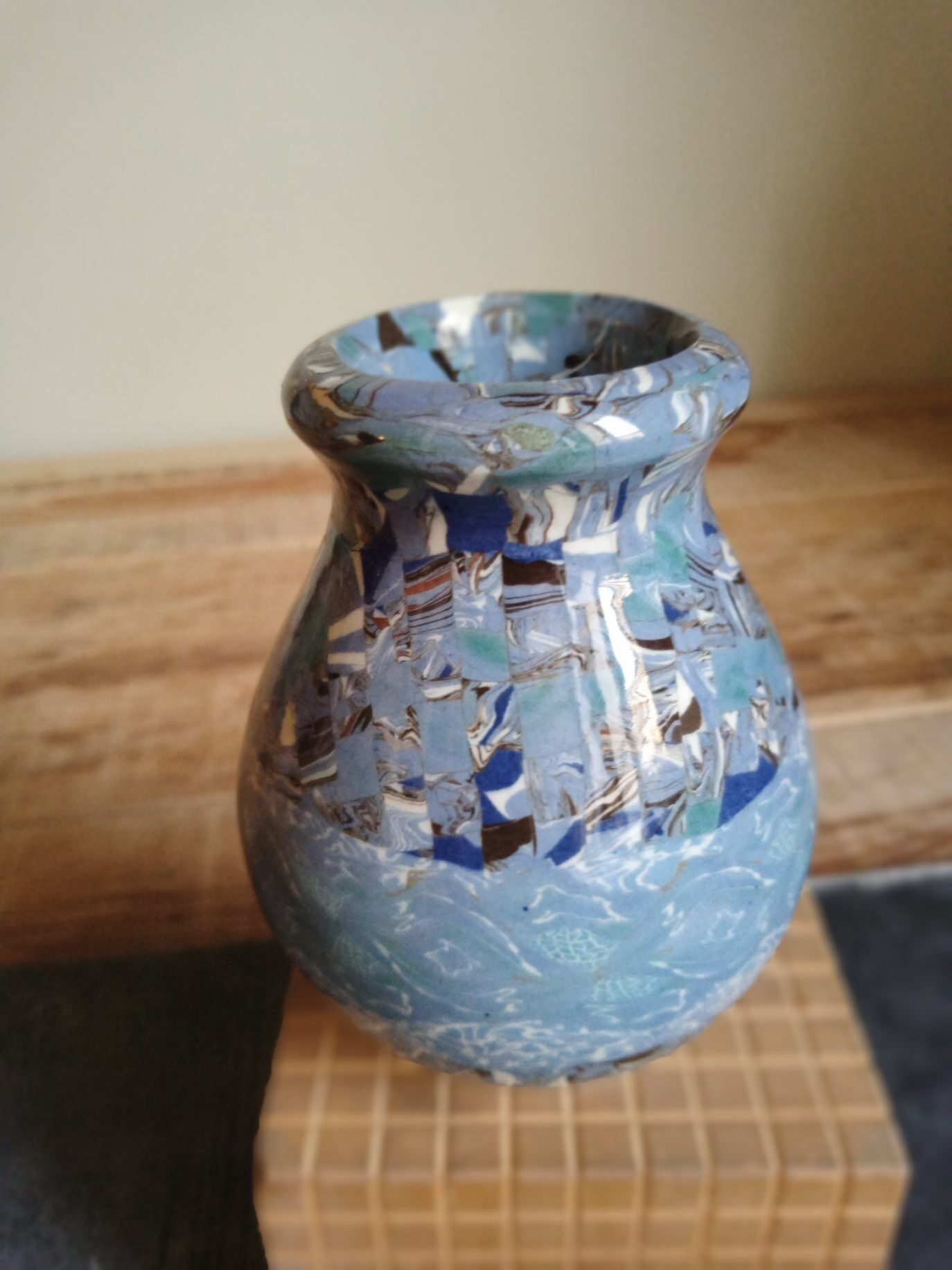 Ceramic vase Gerbino Vallauris