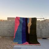 Handcrafted Berber rug in pure wool, size 150 x 260 cm