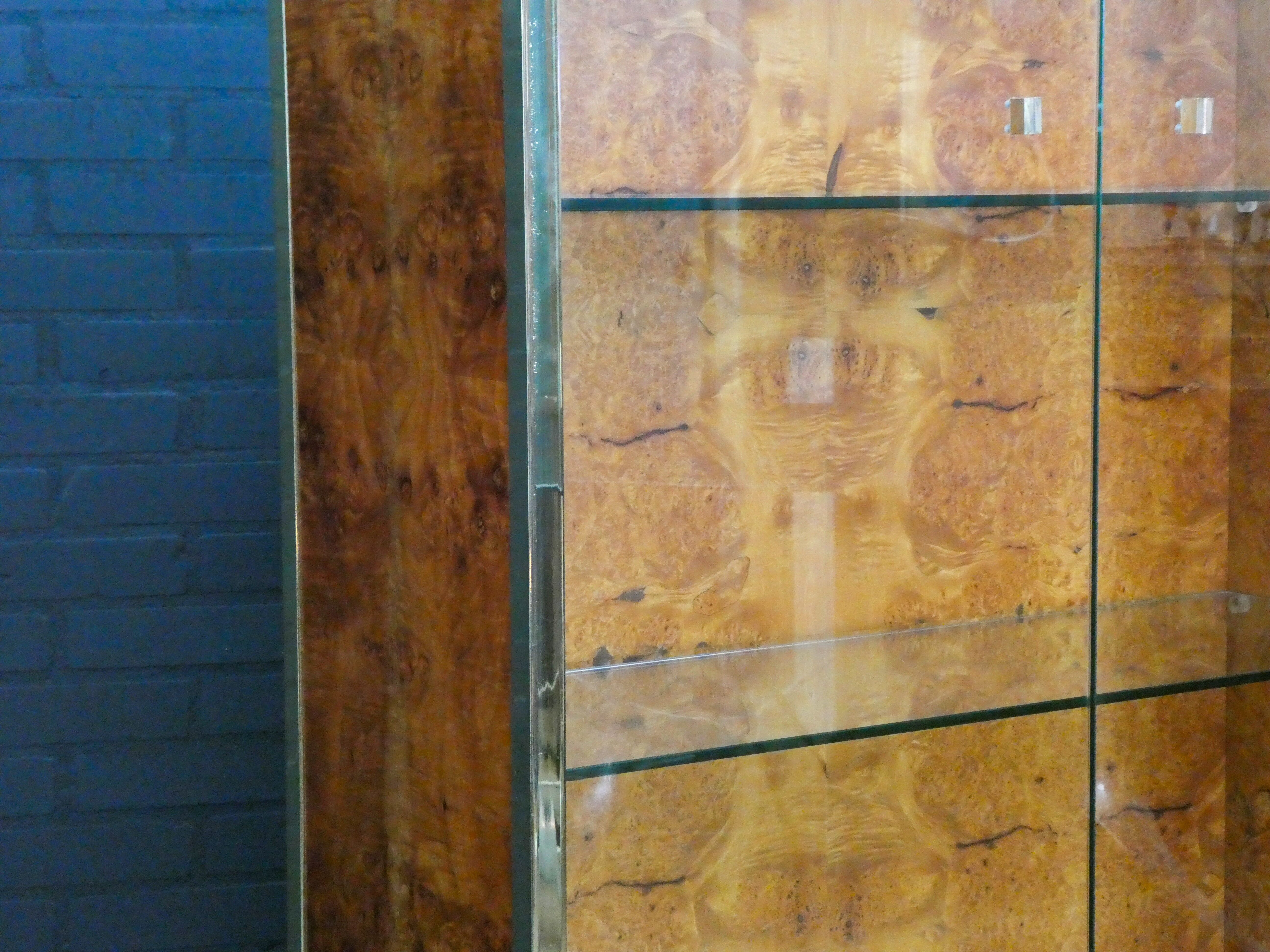 Mid Century display cabinet by Renato Zevi, Italy 1970s