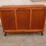 Vintage buffet feet compass two drawers