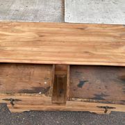 18th-century stripped buffet in solid walnut