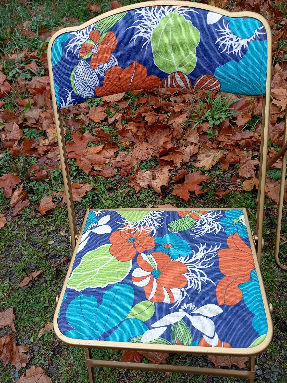 Vintage folding chairs