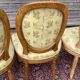 Set of four chairs stamped louis XVI period