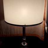 Chrome metal lamp