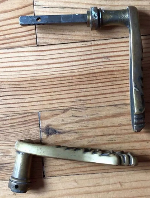 Door plates and door handles from the 70s