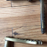 Door plates and door handles from the 70s
