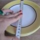 7 vintage l'amandinoise dessert plates
