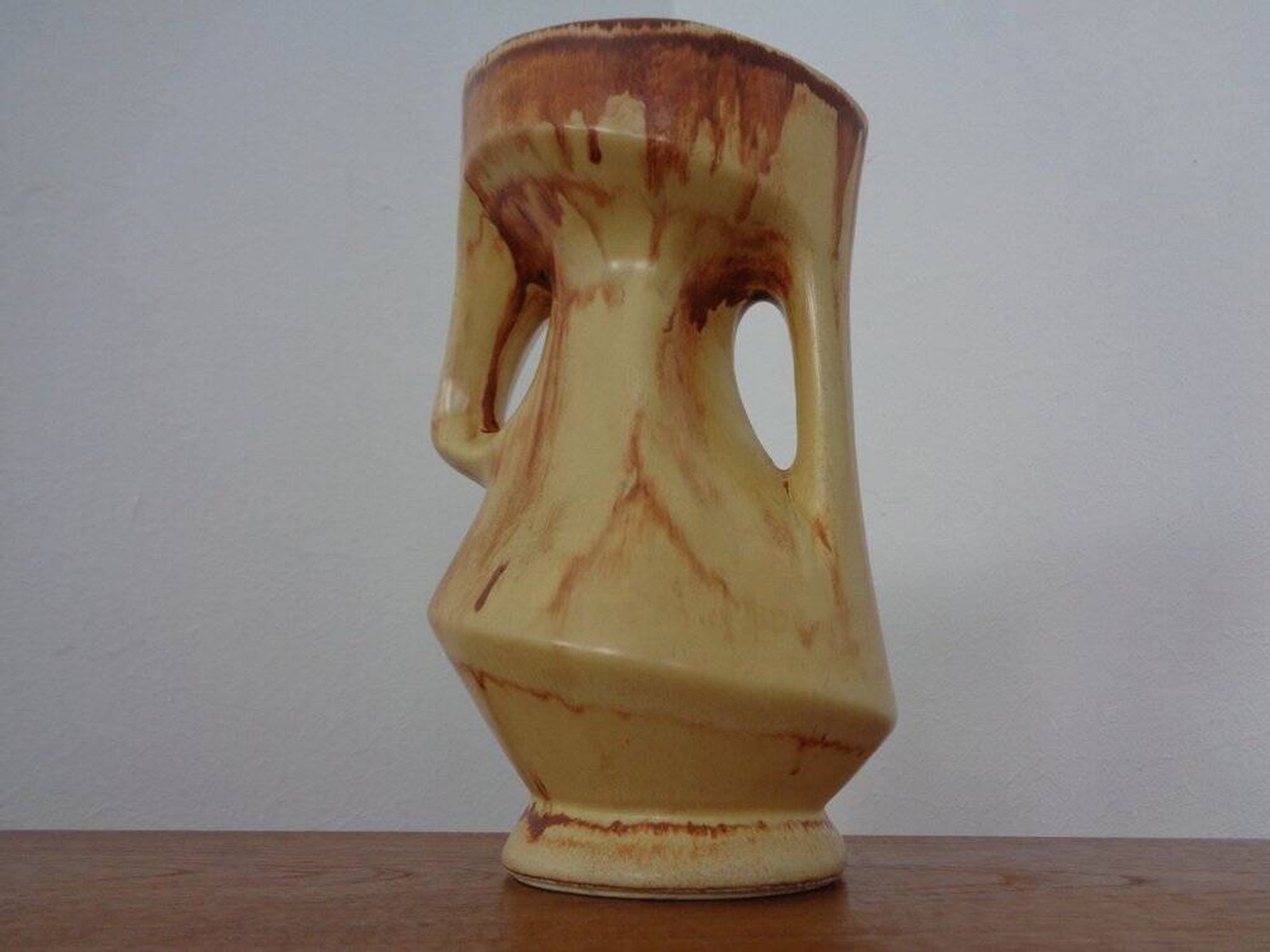 Large French Vallauris ceramic vase, 1970s