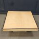 Table basse en peau de chèvre laquée Aldo Tura, années 1960