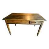 Bresse farmhouse table in walnut