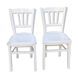 Pairs of  bistro chairs